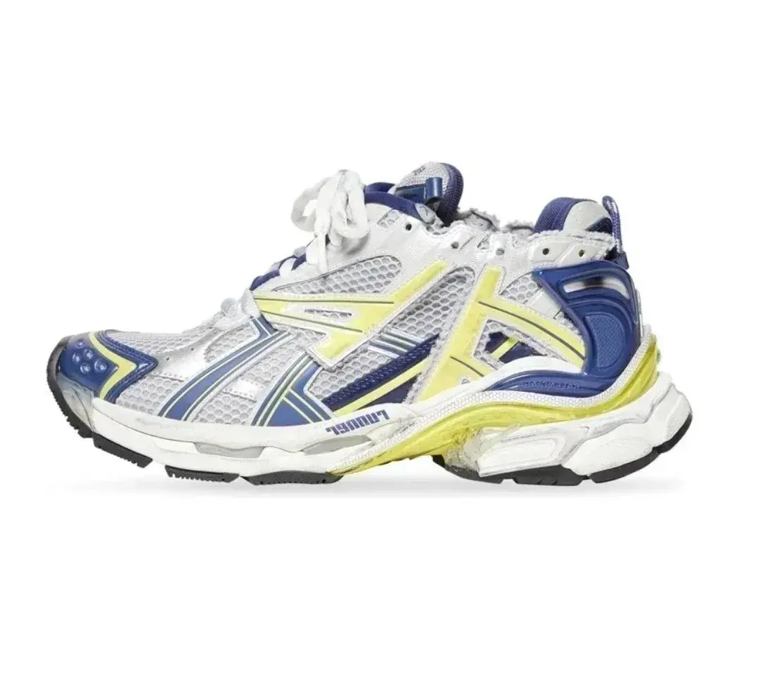 Balenciaga Runner White Yellow Blue
