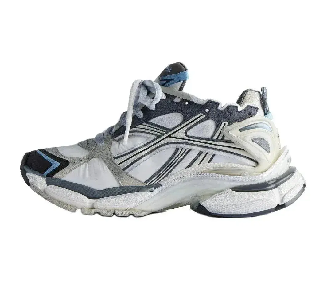 Balenciaga Runner White Silver Grey