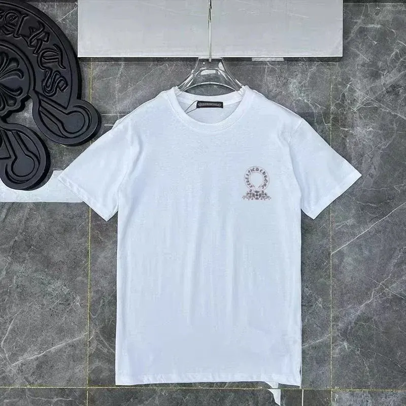 Chrome Hearts Horseshoe Mini Cross White T-Shirt