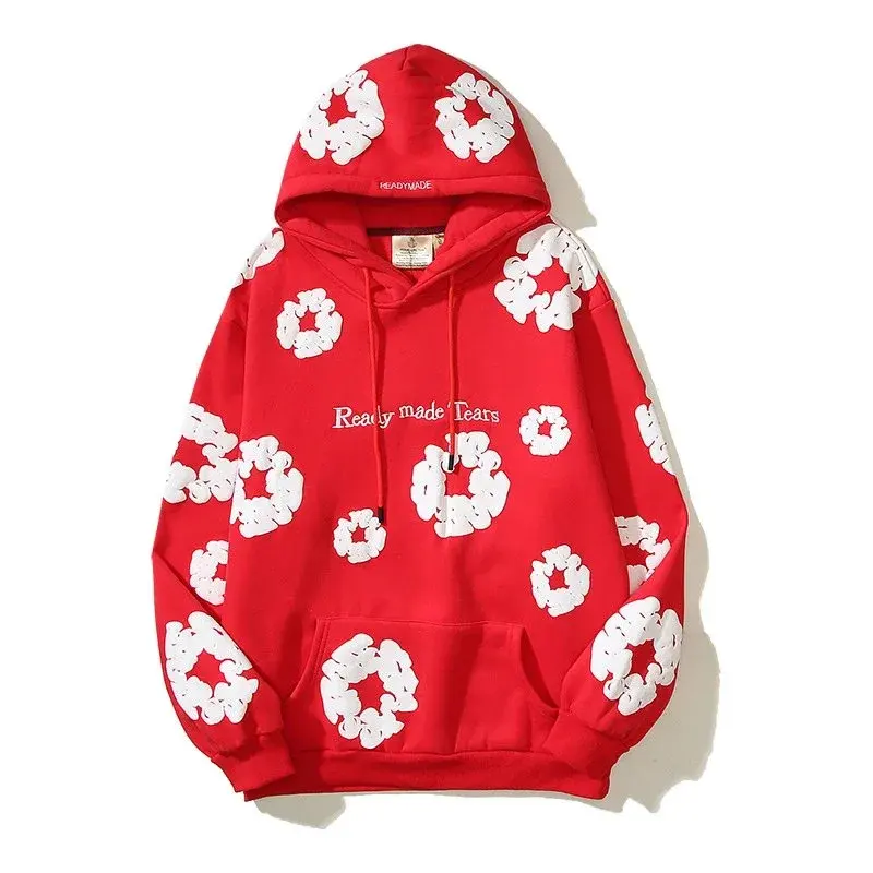Readymade x Denim Tears Wreath Hoodie Red