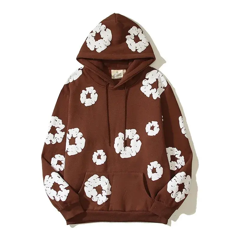 Readymade x Denim Tears Wreath Hoodie Brown