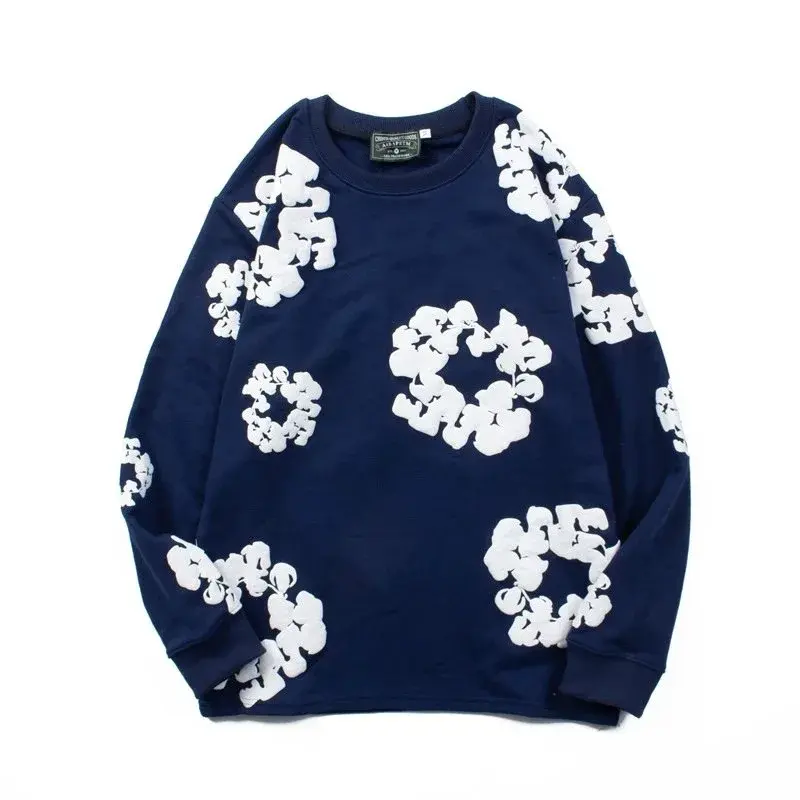 Denim Tears Cotton Wreath Sweatshirt Sapphire Blue