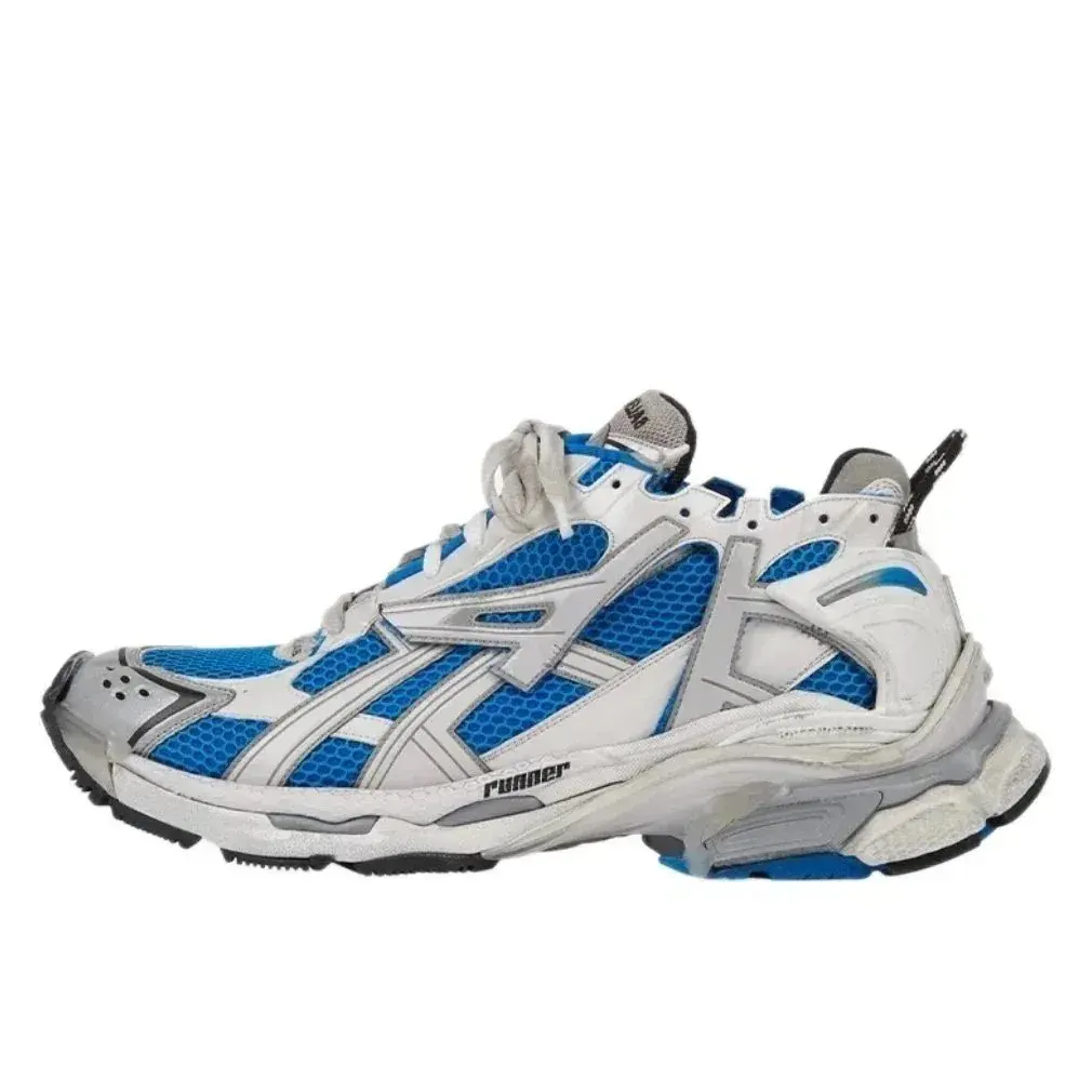 Balenciaga Runner White Blue