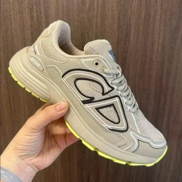 Dior B30 Sneaker Beige Yellow