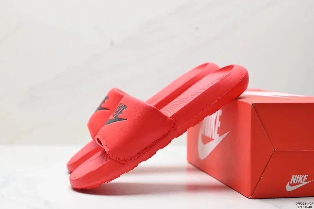 Nike Calm Slide Red Black