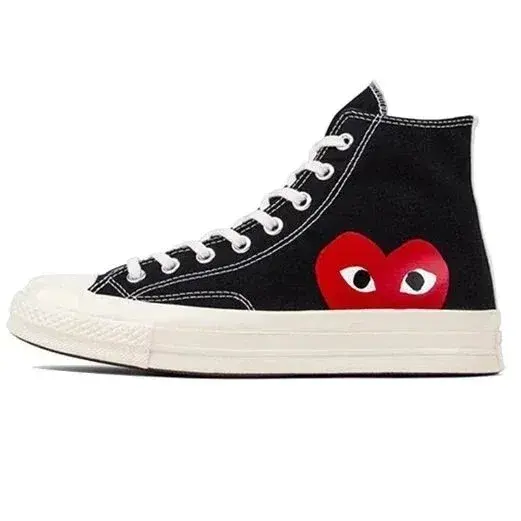 Comme des Garçons Play x Converse Chuck 70 High Black
