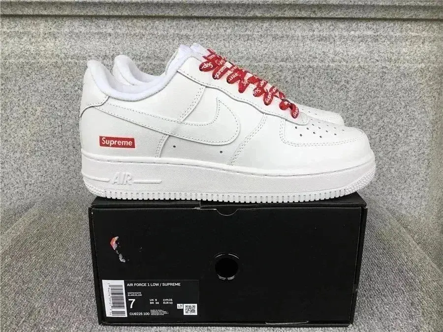 Nike x Supreme Air Force 1 Low White
