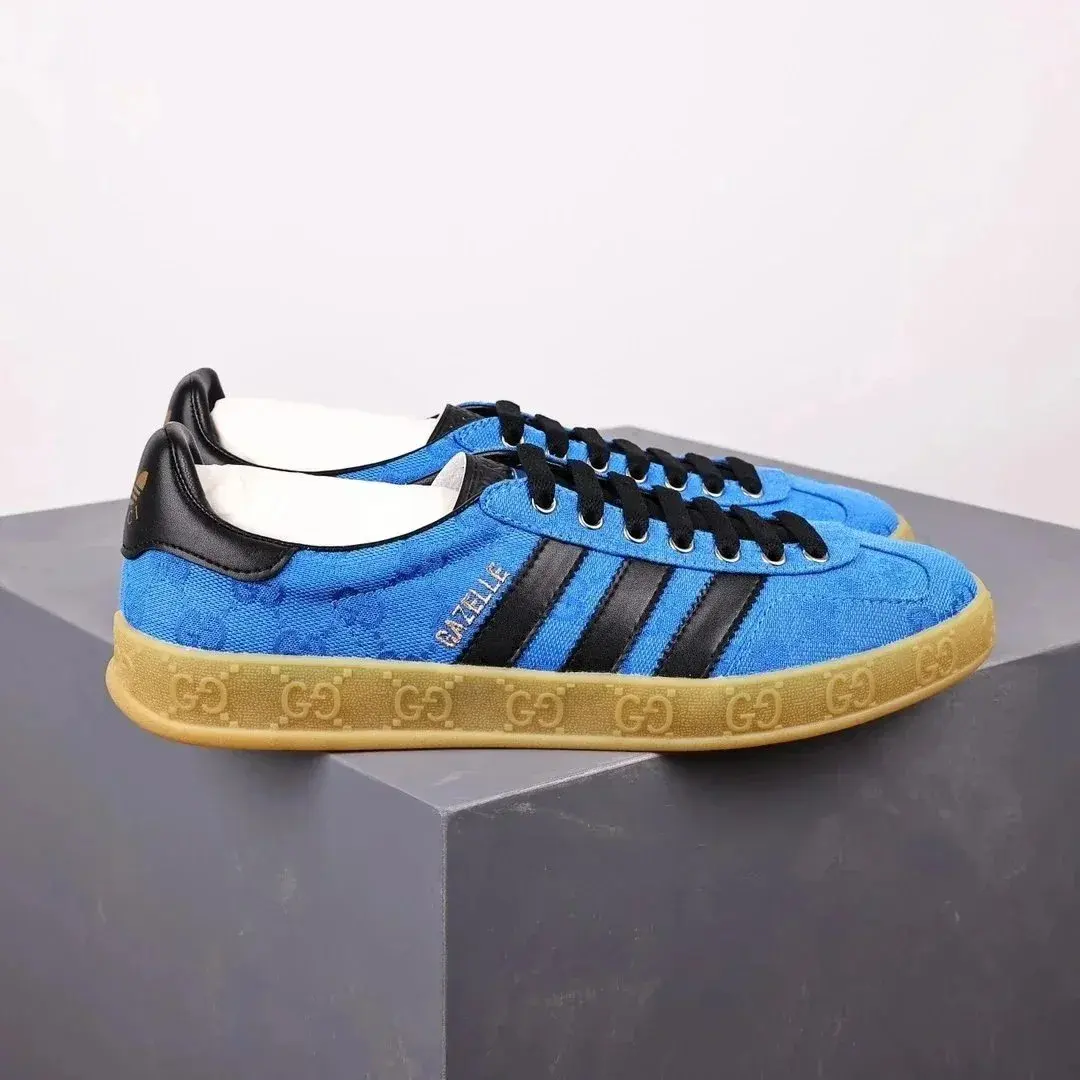 Adidas x Gucci Gazelle Blue Black