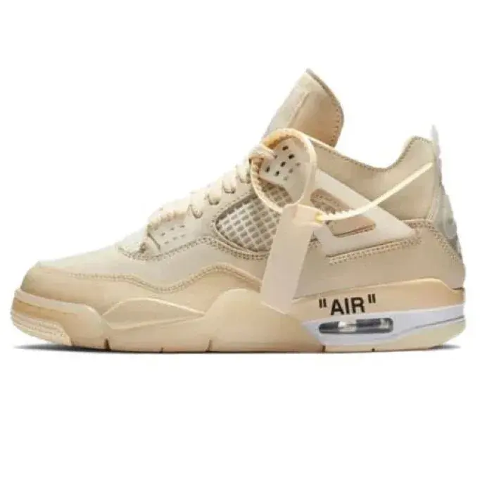 Off-White x Air Jordan 4 Retro Sail