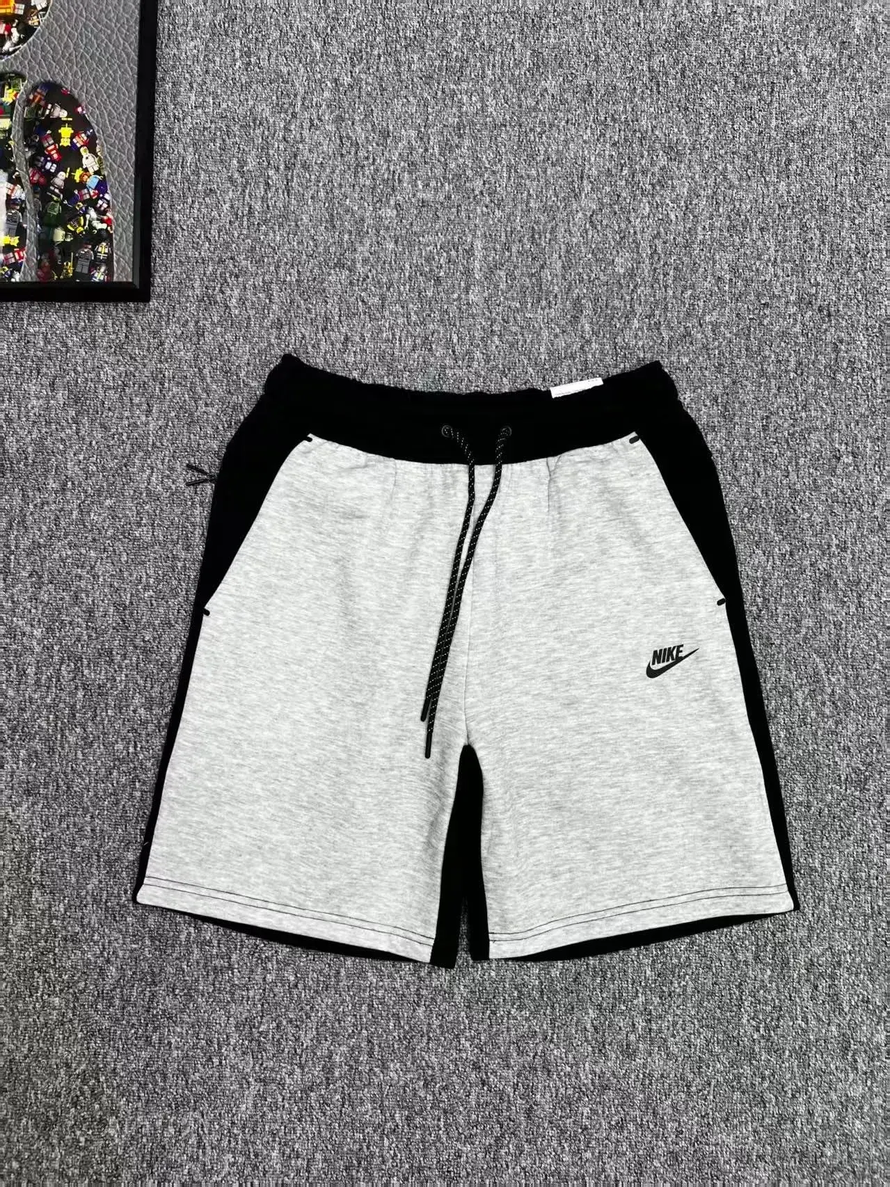Nike Tech Fleece Shorts Grey Black