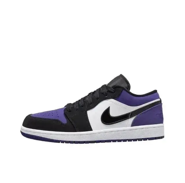 Air Jordan 1 Low Court Purple Black