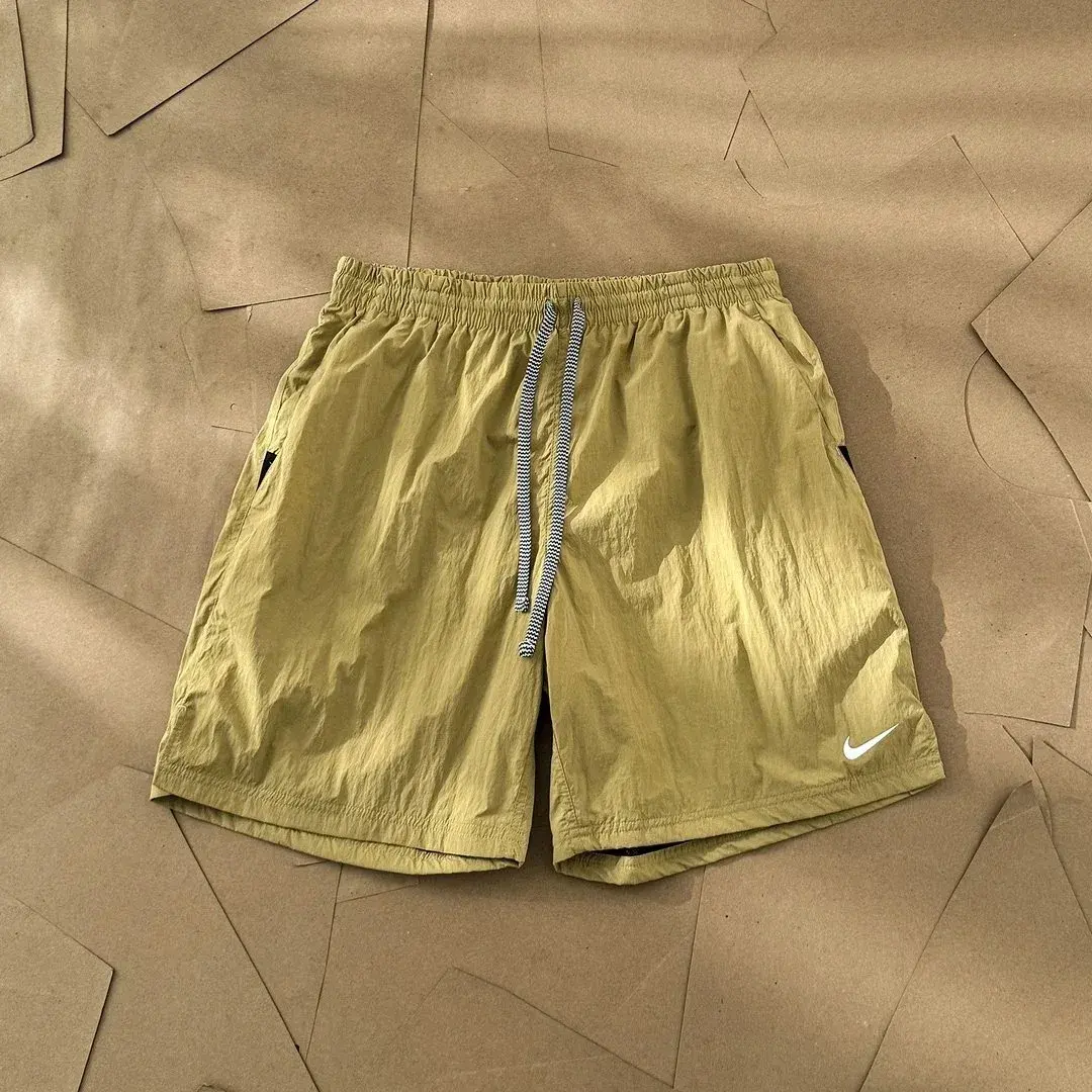 Nike Woven Windrunner Shorts Olive