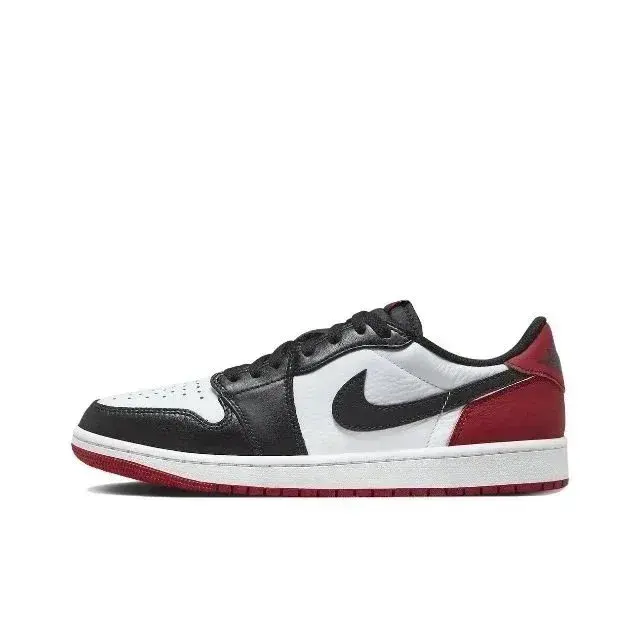 Air Jordan 1 Low Black White Red