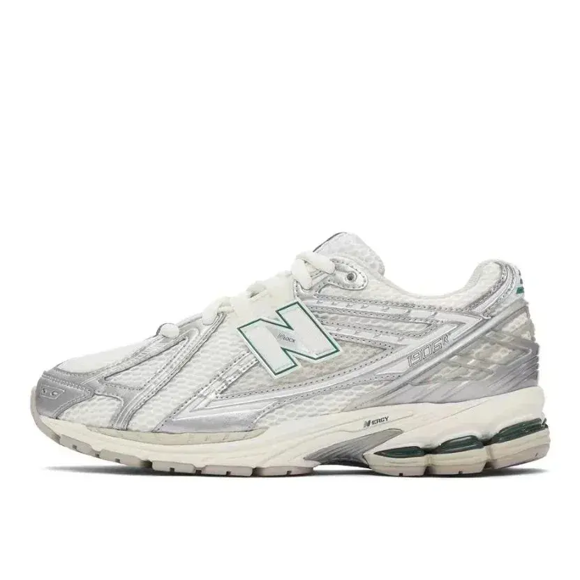 New Balance 1906R White Green Border