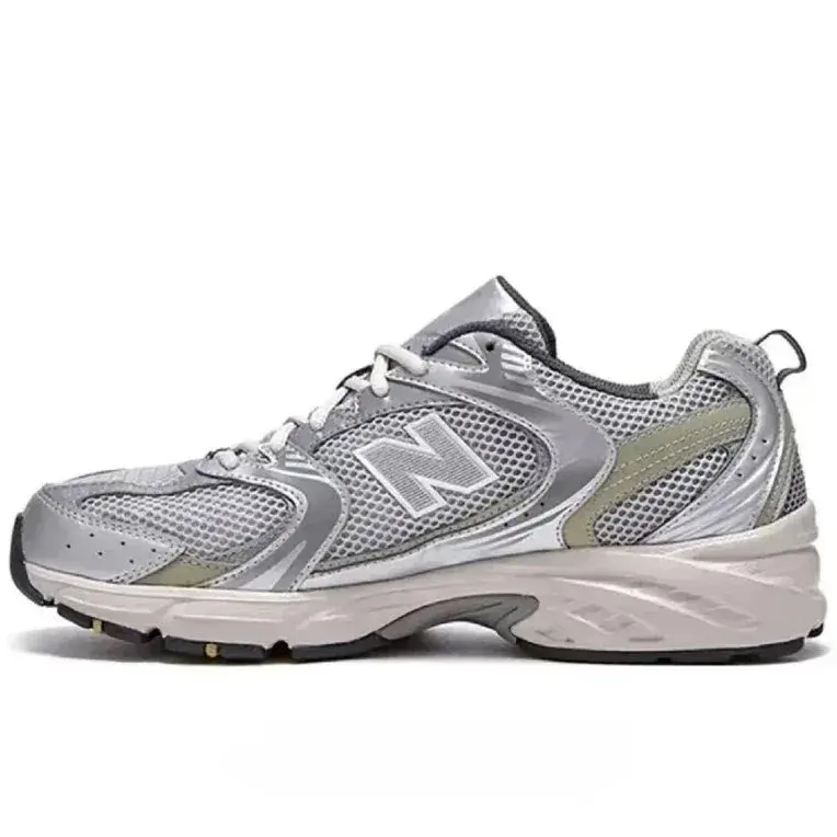 New Balance 530 Gray Silver Matcha Green