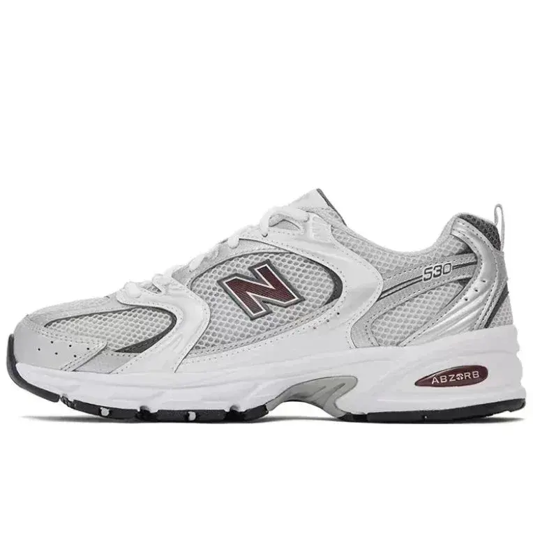 New Balance 530 Silver Wine Red