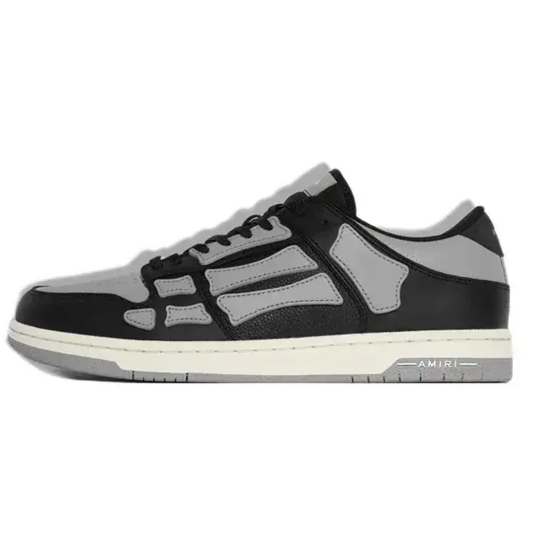 Amiri Skel Top Low Black Grey