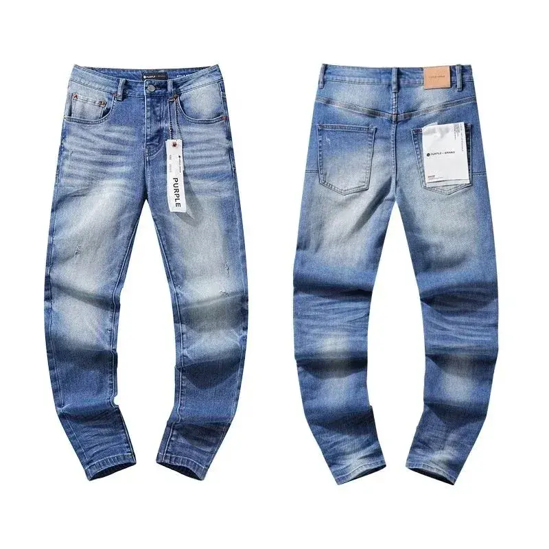 Purple Brand Mid Blue Washed Jeans
