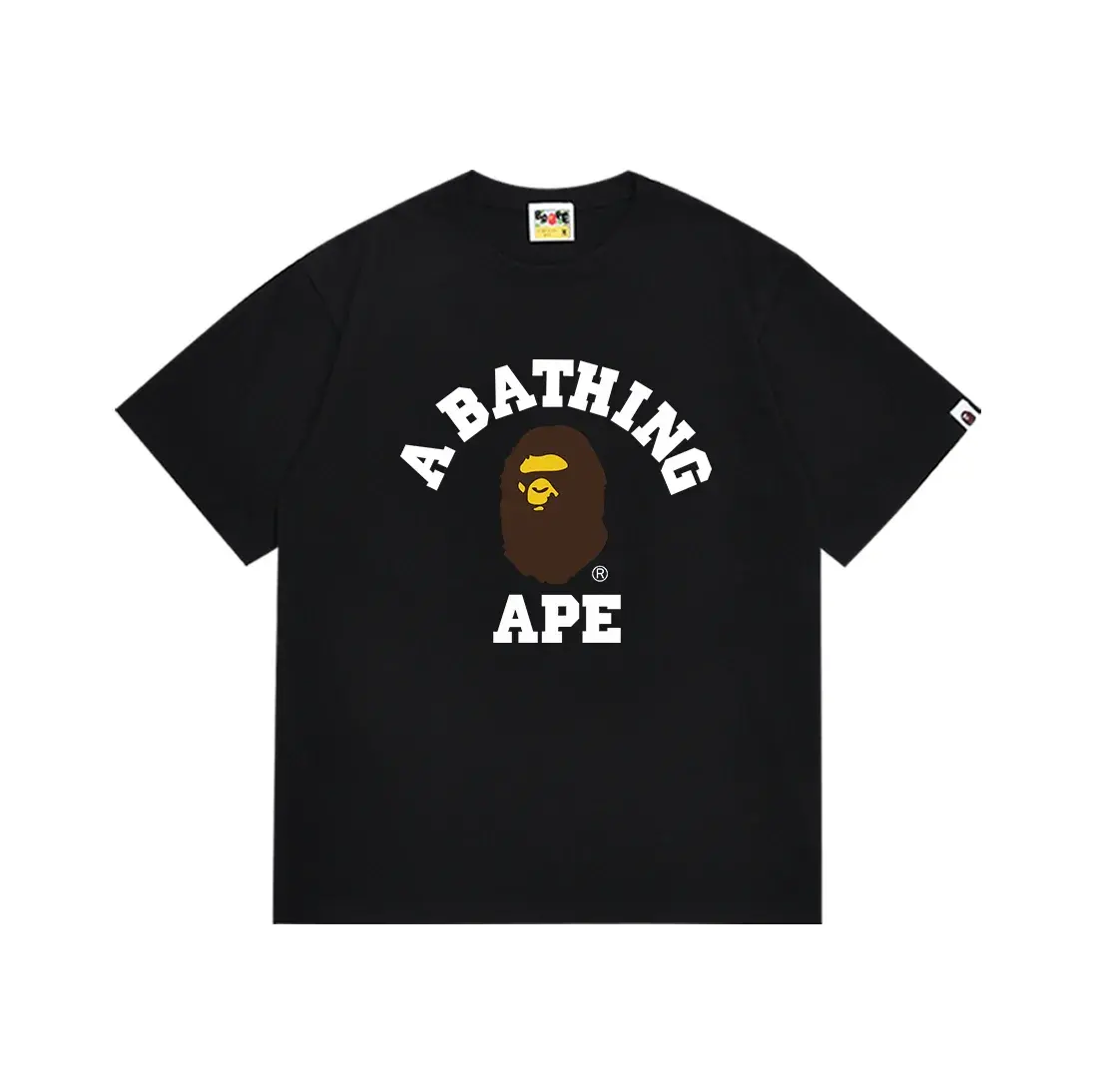 A Bathing Ape College T-Shirt Black