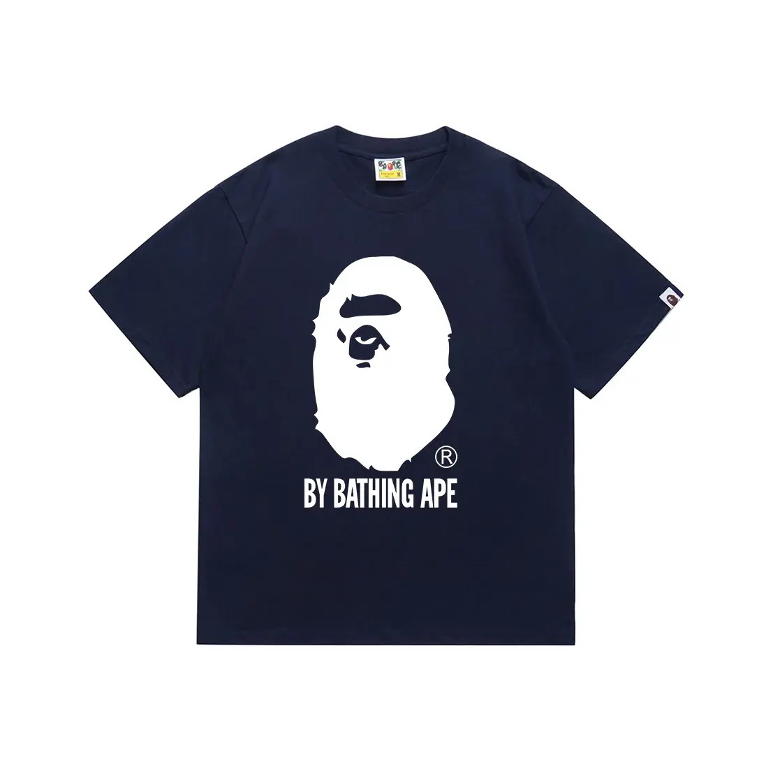 A Bathing Ape By Bathing Ape Navy Blue Tee