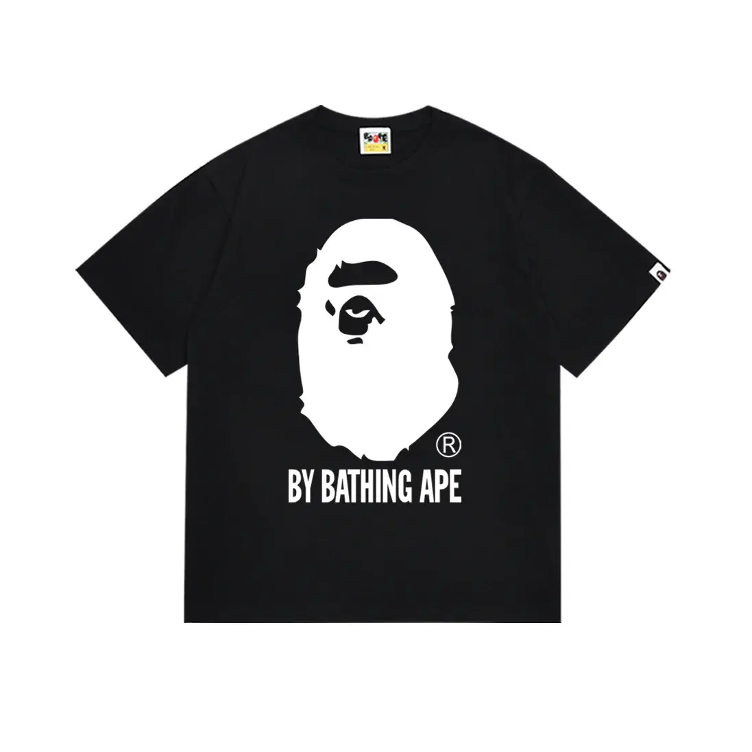 A Bathing Ape By Bathing Ape Black Tee