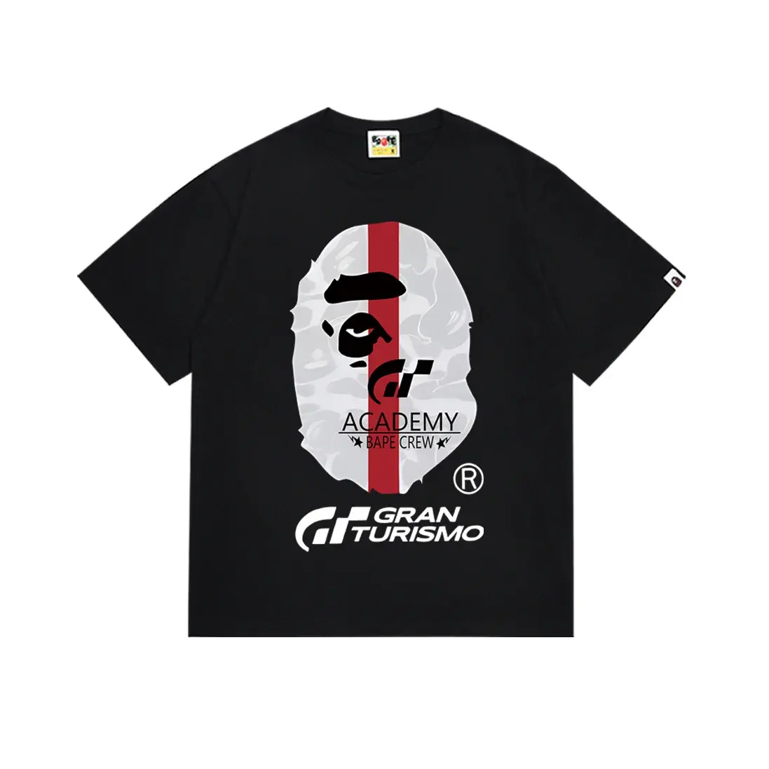 A Bathing Ape x Gran Turismo Academy T-Shirt Black