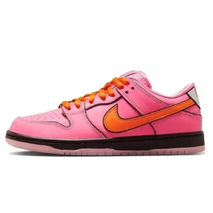 Nike Dunk Low Pink and Orange