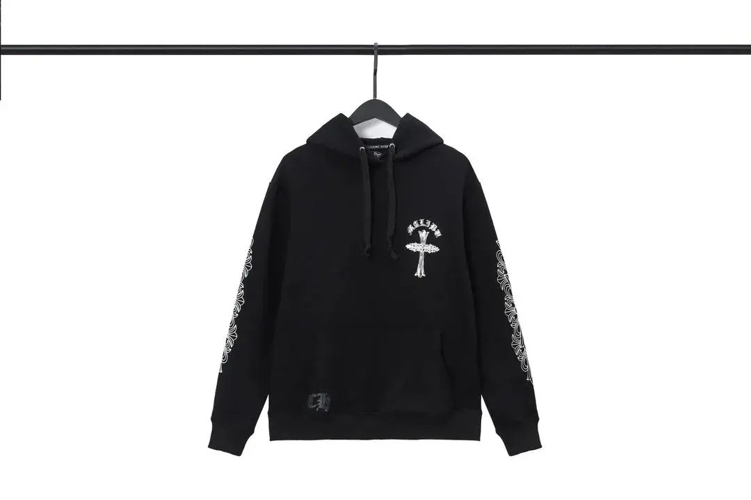 Chrome Hearts Malibu Cross Black Hoodie