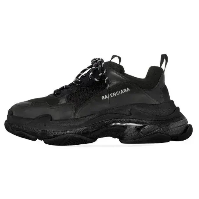 Balenciaga Triple S Clear Sole Sneaker Black