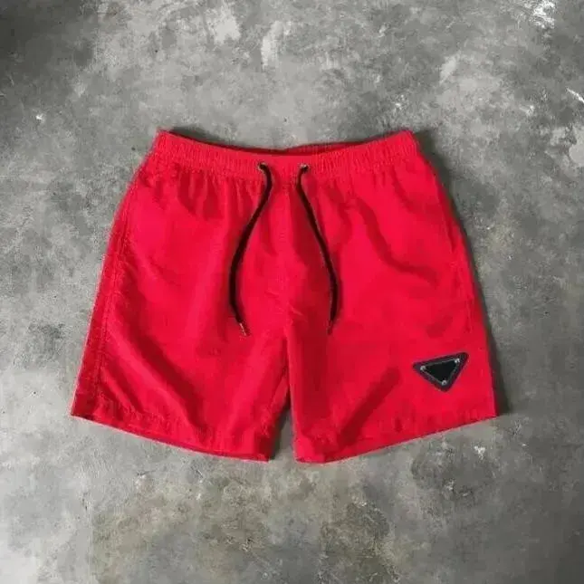 Prada Re-Nylon Swim Shorts Red
