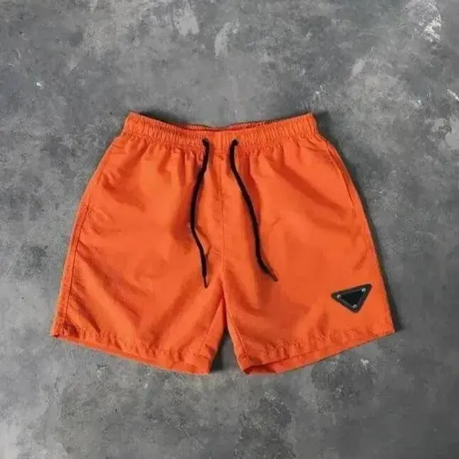 Prada Orange Swim Shorts