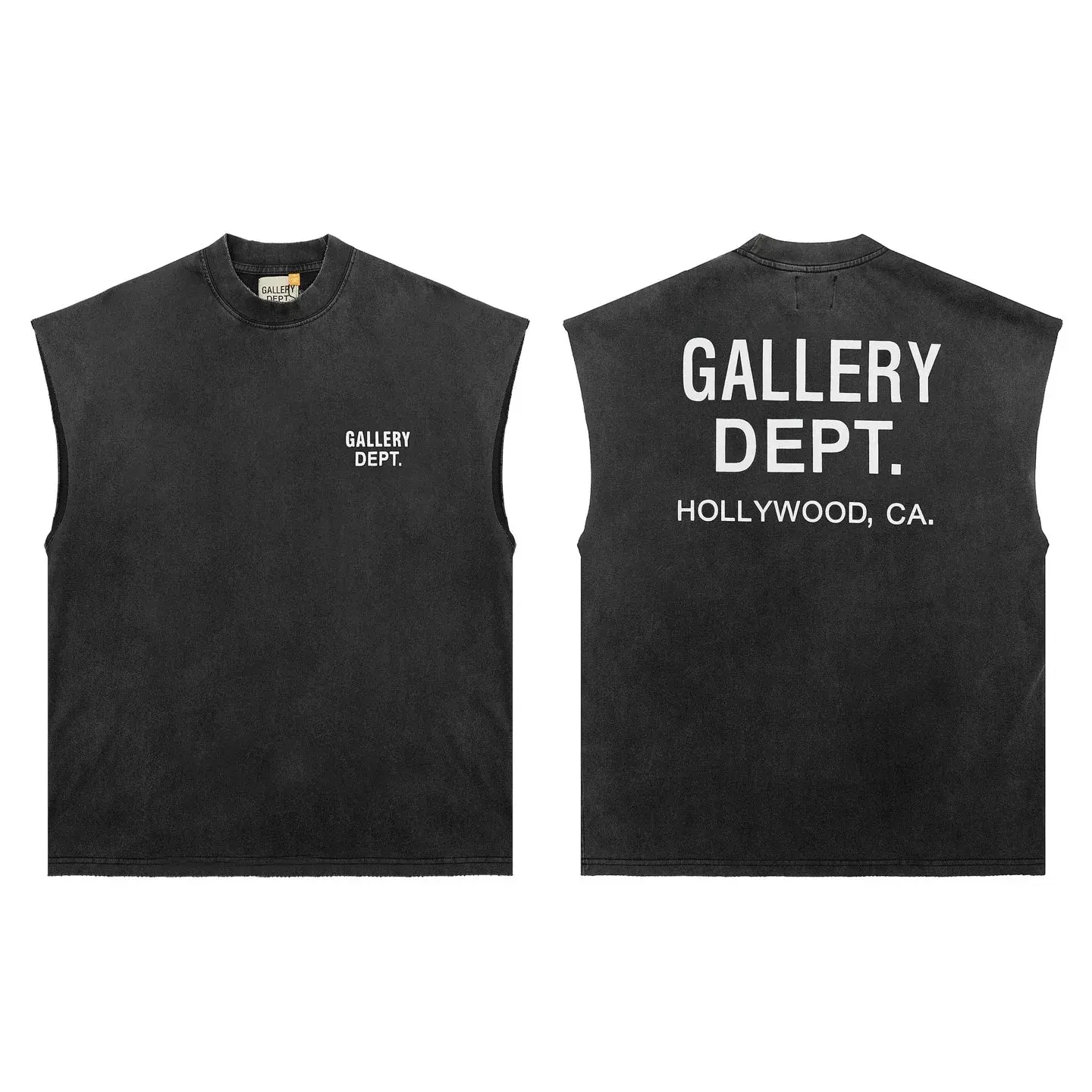 Gallery Dept. Hollywood CA Tank Top Black
