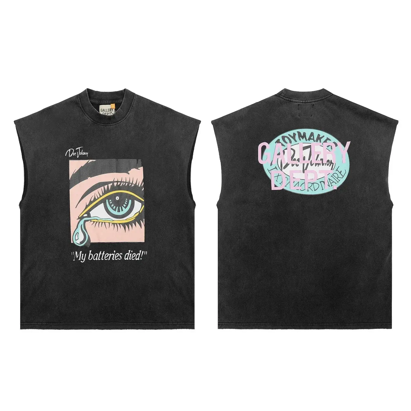 Gallery Dept. My Batteries Died Tank Top Black