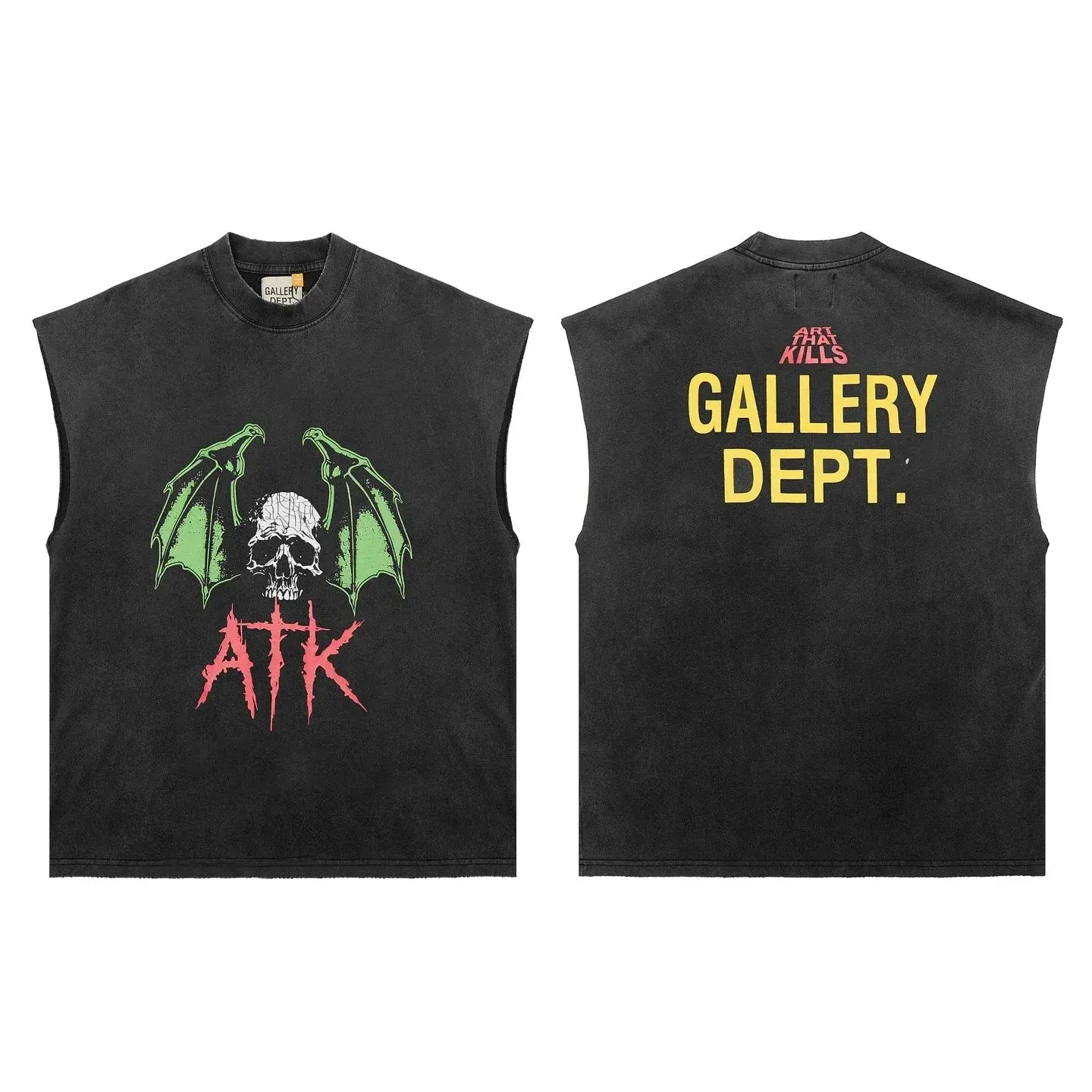 Gallery Dept. ATK Skull Tank Top Black