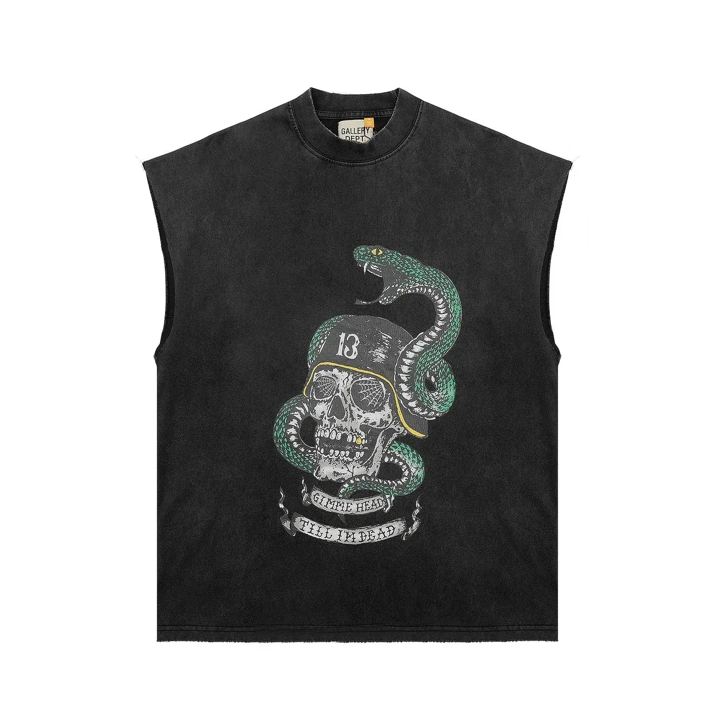 Gallery Dept. Gimme Head Till Im Dead Tank Top Black