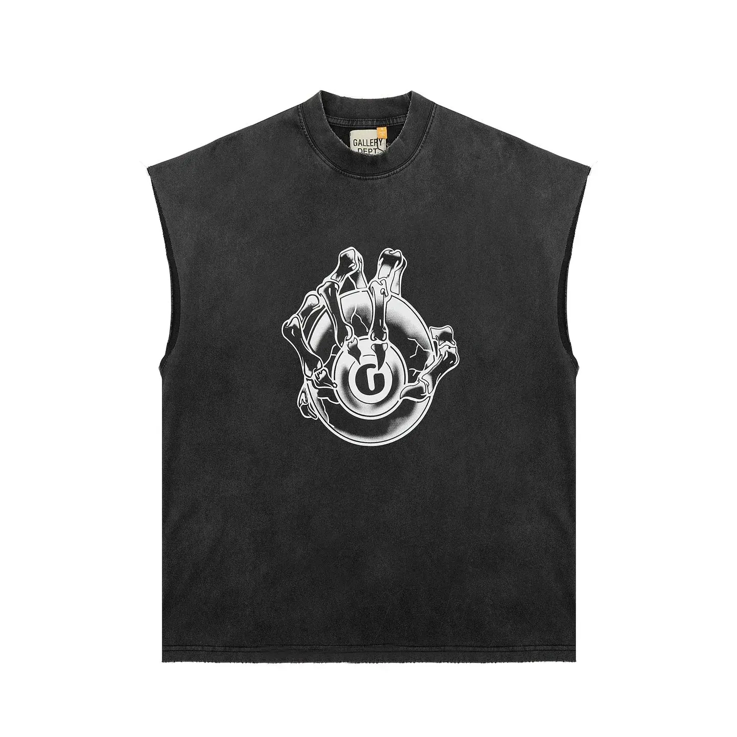 Gallery Dept. Skeleton Hand Ball Tank Top Black