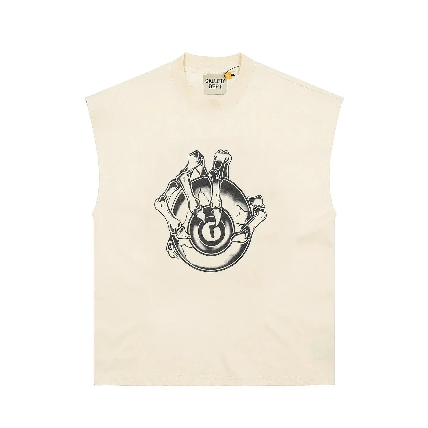 Gallery Dept. Skeleton Hand Ball Tank Top Off-White