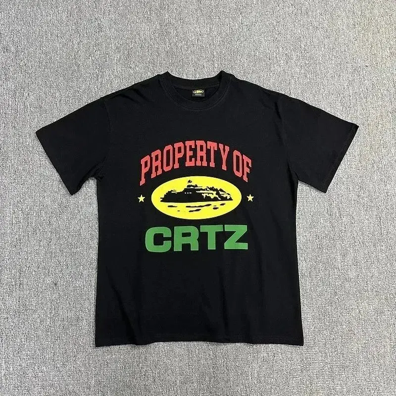 Corteiz T-Shirt Black Multi