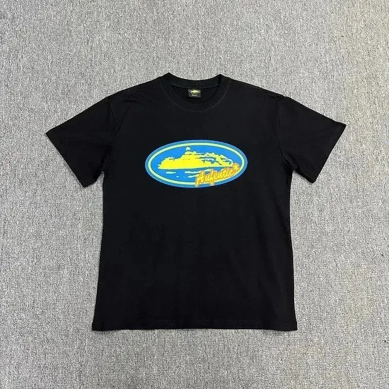 Corteiz T-Shirt Black Blue
