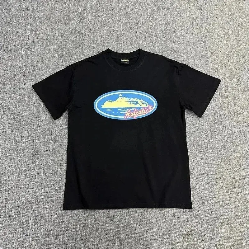 Corteiz T-Shirt Black Blue