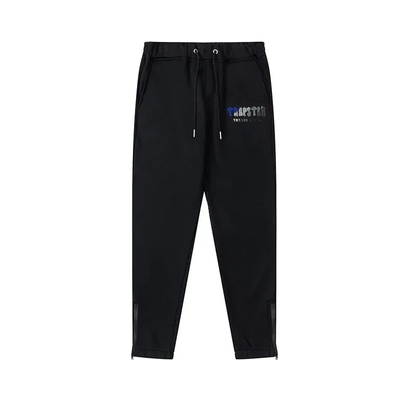 Trapstar Irongate Arch Sweatpants Black Blue
