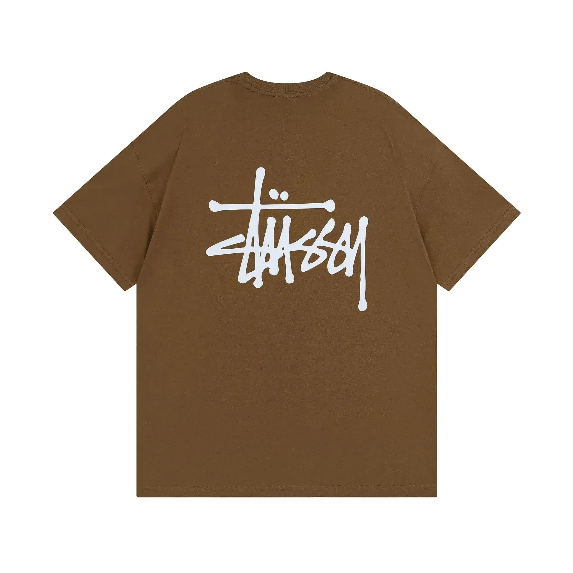Stussy Basic Logo T-Shirt Curry