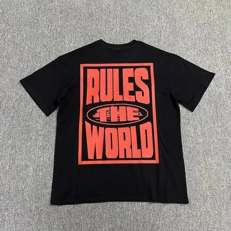 Rules The World Black Red T-Shirt