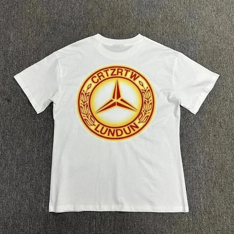 Corteiz Crtzrtw Lundun T-Shirt White and Red