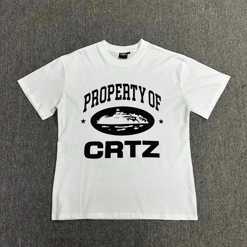 Corteiz Property Of Island White T-Shirt