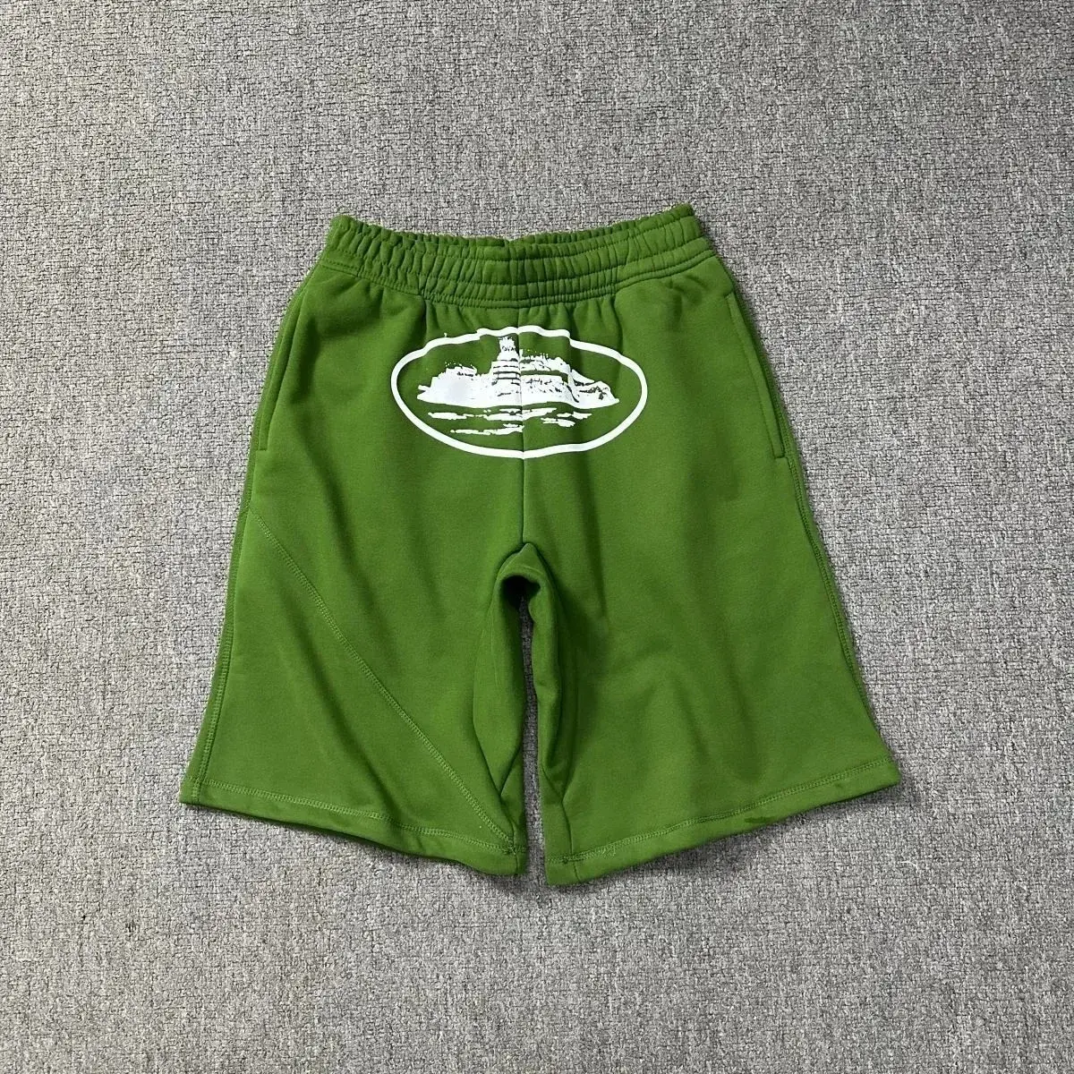 Corteiz Island Shorts Green