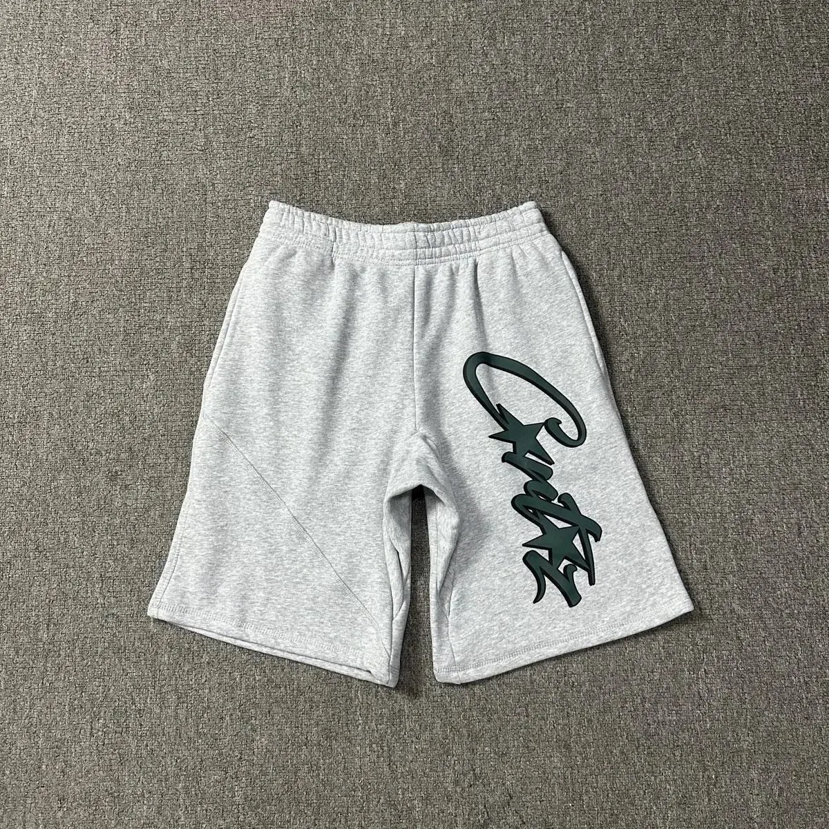 Corteiz Shorts Grey Green