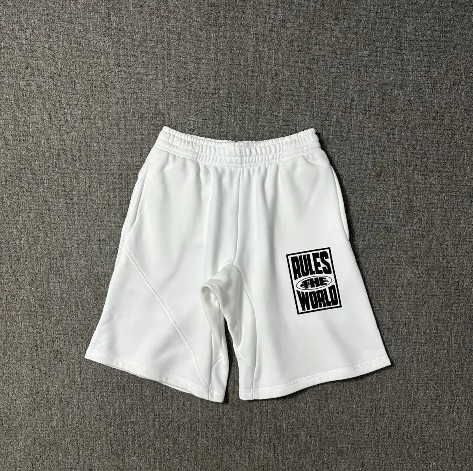 Corteiz Rules The World White Shorts