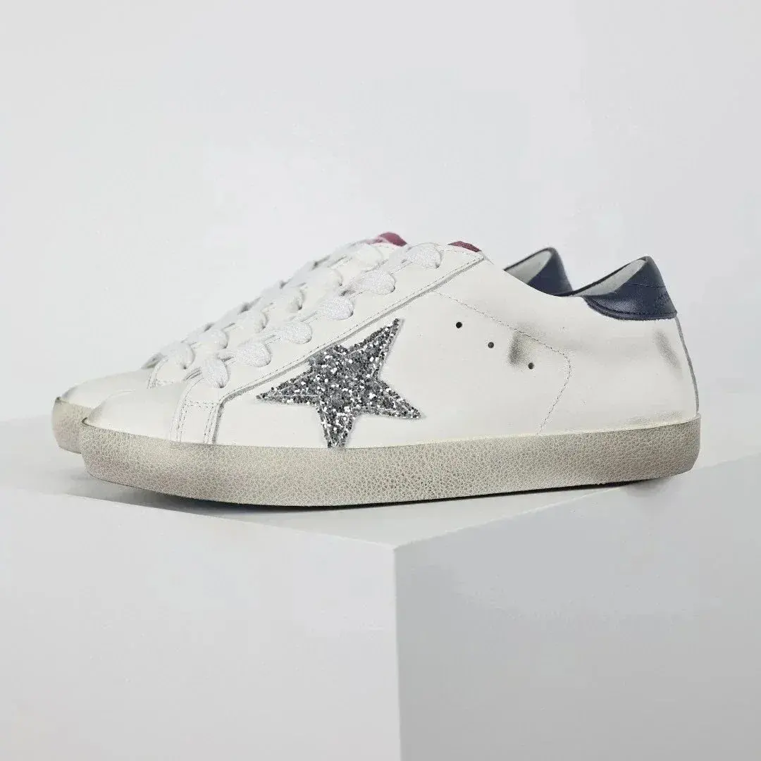 Golden Goose Ball Star Navy White
