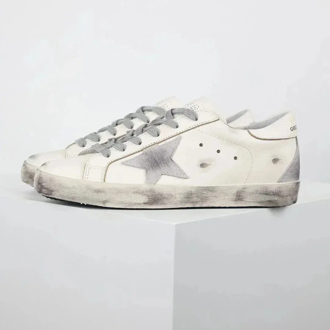 Golden Goose Superstar White Grey